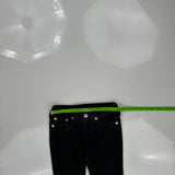 True Religion Skinny Jeans - 26W US 0 Black Cotton