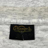 Single Stitch Captain Hook Changes Graphic T-Shirt - XL Gray Cotton
