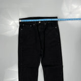 505 Levis Jeans - 32W 30L Black Cotton