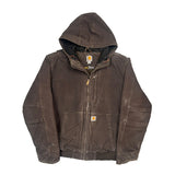 Full Swing Carhartt Jacket - Large Brown Cotton