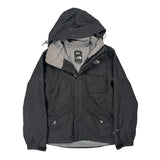 The North Face Waterproof Jacket - Medium Black Nylon