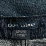 Ralph Lauren Jeans - 32W UK 12 Blue Cotton Blend