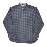 Tommy Hilfiger Checked Shirt - XL Blue Cotton