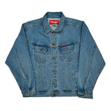 Wrangler Denim Jacket - XL Blue Denim