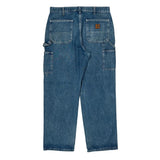 Carhartt Carpenter Jeans - 34W 31L Blue Denim