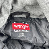 Workwear Wrangler Jacket - XL Black Cotton