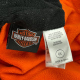 Age 6 Harley Davidson Jacket - Small Black Nylon