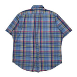 Ralph Lauren Checked Short Sleeve Shirt - Large Multicoloured Cotton