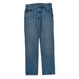 501 Levis Jeans - 30W 34L Blue Cotton