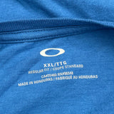 Oakley T-Shirt - 2XL Blue Cotton