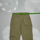 Dickies Carpenter Pants - 30W 27L Khaki Cotton