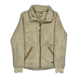 The North Face Fleece Jacket - Small Cream Polyester