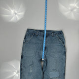 Carhartt Carpenter Jeans - 35W 32L Blue Cotton