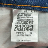 Dickies Jeans - 33W 34L Blue Cotton