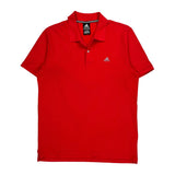 Adidas Polo Shirt - XL Red Polyester