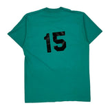 Back To Work Rehab Fruit Of The Loom Single Stitch T-Shirt - Large Green Cotton Blend