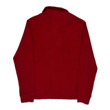 Polo By Ralph Lauren 1/4 Zip - Small Red Cotton