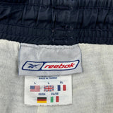 Reebok Tracksuit - Large Blue Polyester