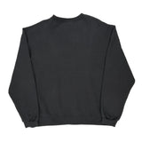 Marines Unbranded Spellout Sweatshirt - 2XL Black Cotton