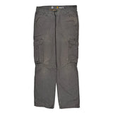 Carhartt Cargo Trousers - 32W 31L Grey Cotton