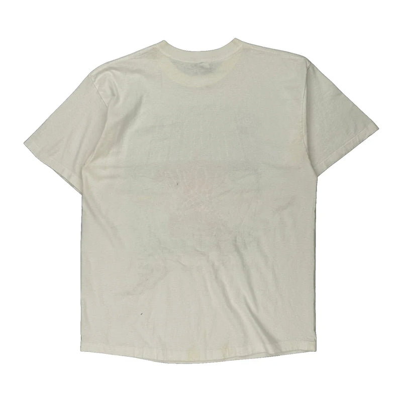 North Carolina Tar Heels Delta Single Stitch T-Shirt - 2XL Cream Cotton