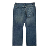 A-Style Hip Hop Jeans - 36W 30L Blue Cotton