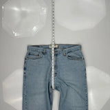 Levis 505 Jeans - 36W 30L Light Wash Cotton
