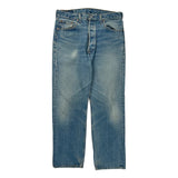 501 Levis Jeans - 31W 30L Light Wash Denim