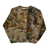Liberty Camo Sweatshirt - Large Camo Cotton Blend