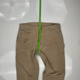 Carhartt Carpenter Trousers - 38W 31L Brown Cotton