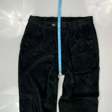 Tommy Hilfiger Cord Pants - 34″ Waist Black Corduroy
