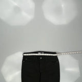 Lee Boot Cut Jeans - 32W US 8 Black Cotton