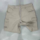 Columbia Cargo Shorts - 36W 8L Beige Cotton