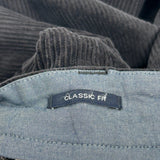 Nautica Cord Trousers - 36″ Waist Black Corduroy