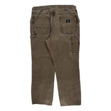 Unbranded Carpenter Trousers - 36W 30L Brown Cotton
