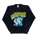 Boo'S Bros Tultex Graphic Sweatshirt - Large Black Cotton Blend
