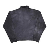 Polo By Ralph Lauren Tie-Dye 1/4 Zip - Large Gray Cotton