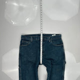 Dickies Double Knee Carpenter Jeans - 36W 31L Blue Cotton