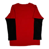 Age 7 Polo By Ralph Lauren Graphic Long Sleeve T-Shirt - Small Red Cotton