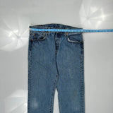 501 Levis Jeans - 32W 31L Blue Denim