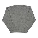 Blank Fruit Of The Loom Sweatshirt - Medium Grey Cotton Blend