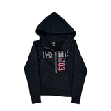 Harley Davidson Graphic Hoodie - Small Black Cotton