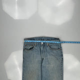 Levis 550 Jeans - 33W 34L Light Wash Cotton