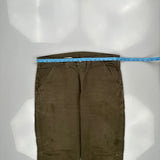 Carhartt Carpenter Trousers - 38W 31L Brown Cotton