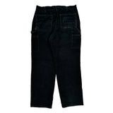 Carhartt Carpenter Pants - 34W 32L Black Cotton
