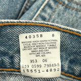550 Levis Jeans - 32W US 10 Blue Cotton