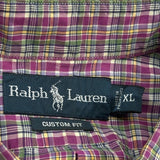 Ralph Lauren Checked Shirt - XL Multicoloured Cotton