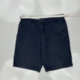 Tommy Hilfiger Chino Shorts - 32W 10L Navy Cotton