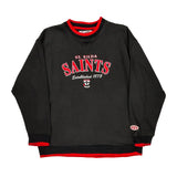 St. Kilda Saints Vivid Australia Sweatshirt - Medium Black Cotton