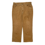 Lee Trousers - 34W 27L Brown Corduroy